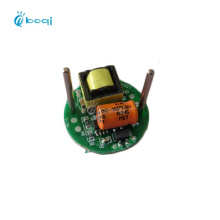 boqi 6w to 12w led driver no isolated round shape no flickering for led corn light